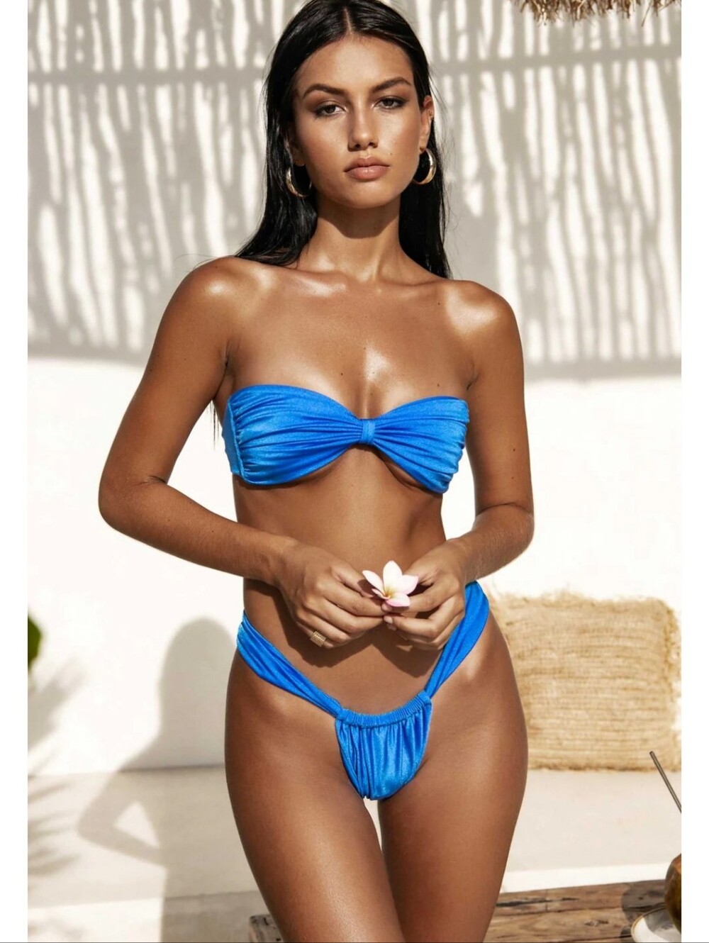 Hard Swimwear LUNA PACIFICO - BANDEAU BIKINI TOP